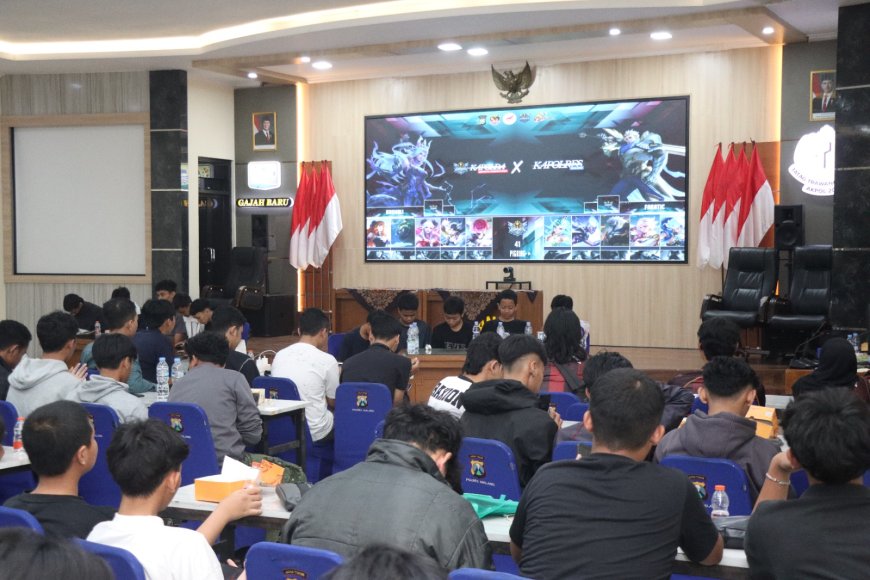 Semarak Hari Bhayangkara ke-80, 43 Tim Ramaikan Turnamen Mobile Legends Kapolres Malang Cup 2026